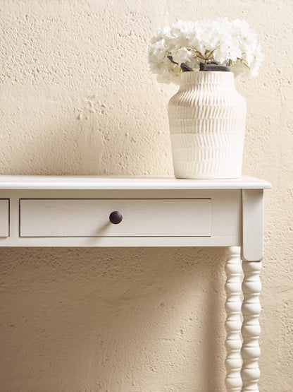 Cambridge 2 Drawer Ivory Desk