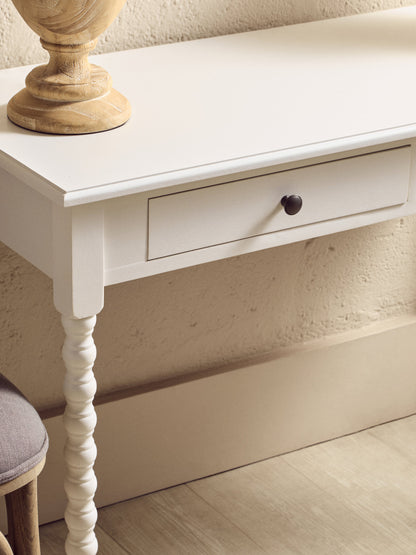 Cambridge 2 Drawer Ivory Desk