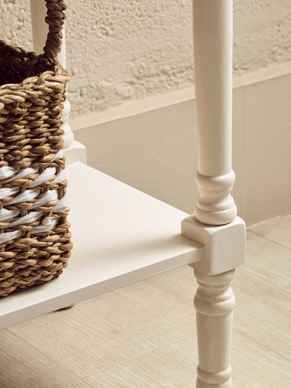 Cambridge 3 Drawers White Console Table