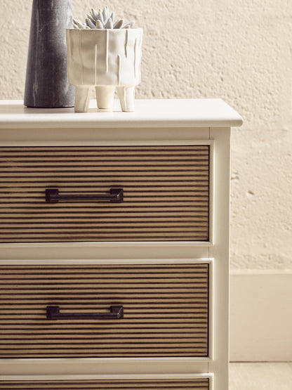 Cambridge White 3 Drawer Chest