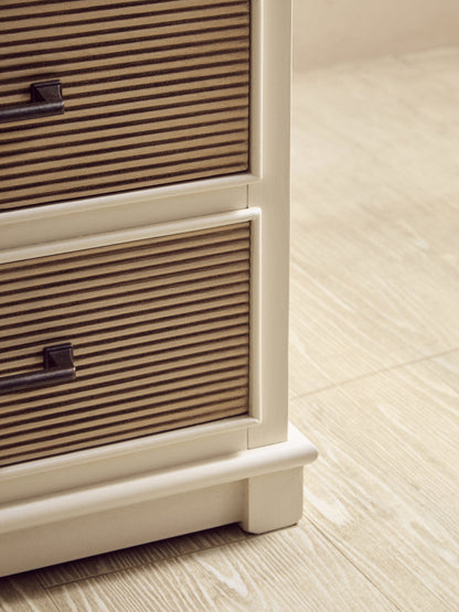 Cambridge White 3 Drawer Chest