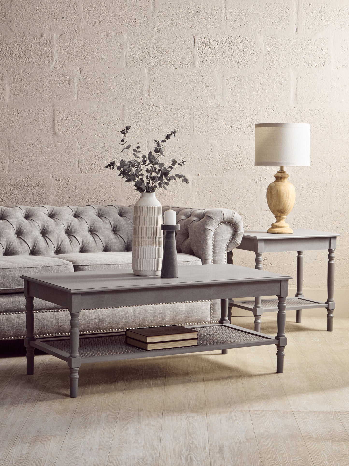 Cambridge Slate Grey Side Table