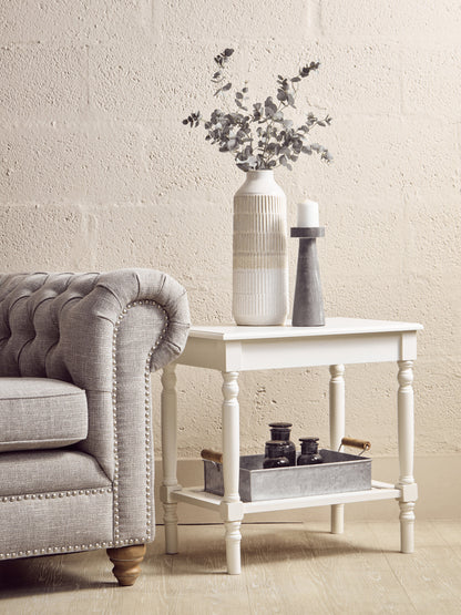 Cambridge White Side Table