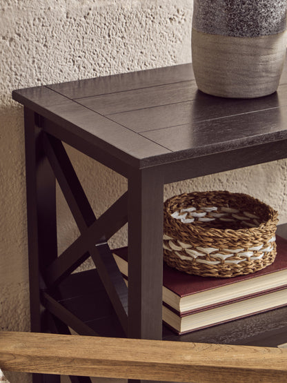 Cambridge 2 Shelf Black Bookcase