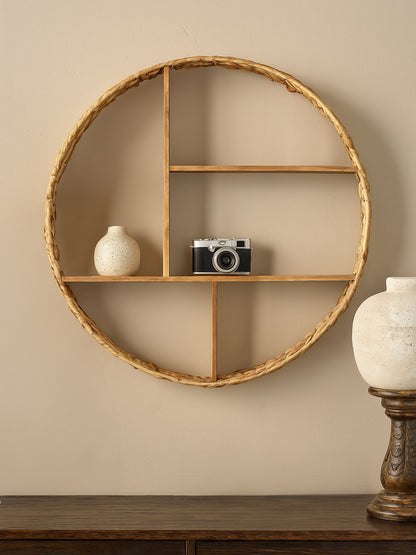 Georgia Water Hyacinth Wall Shelf