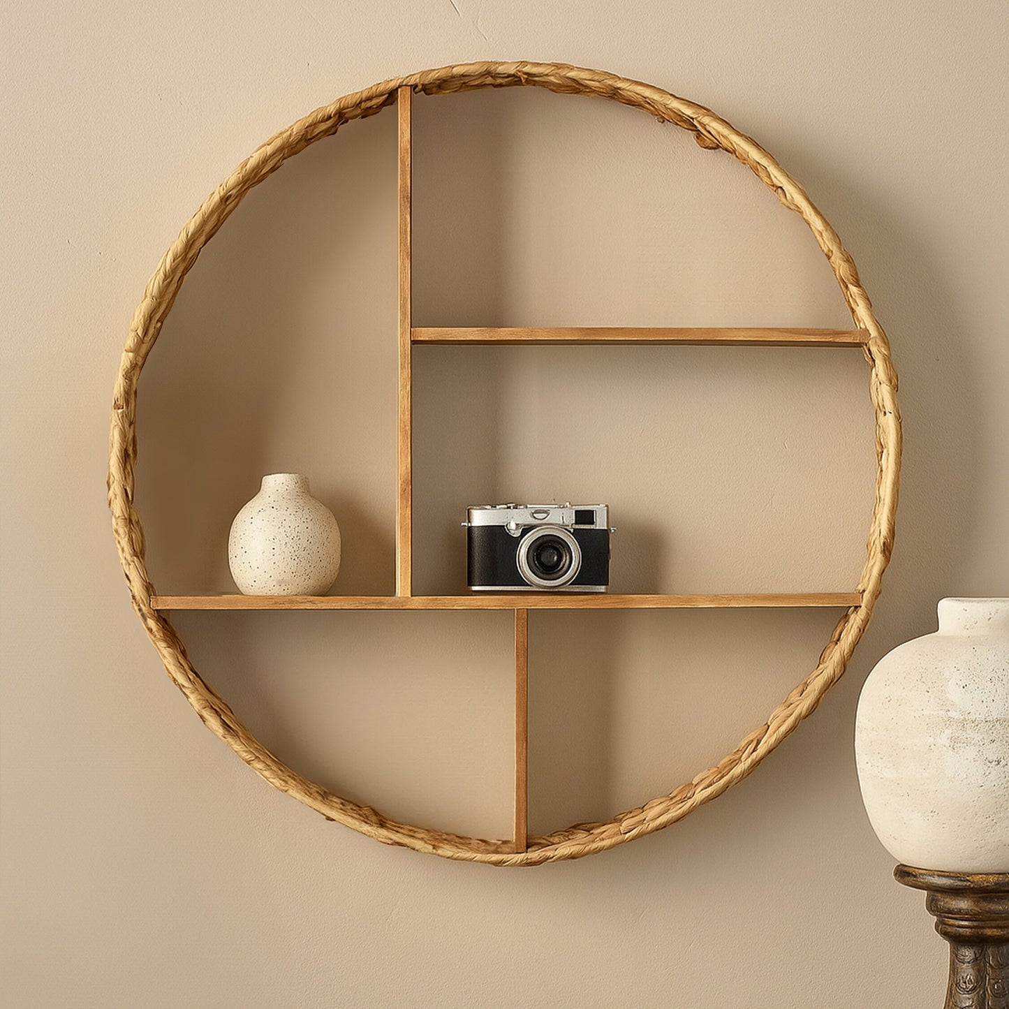 Georgia Water Hyacinth Wall Shelf