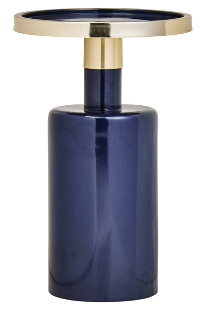 Martini Navy And Gold Side Table