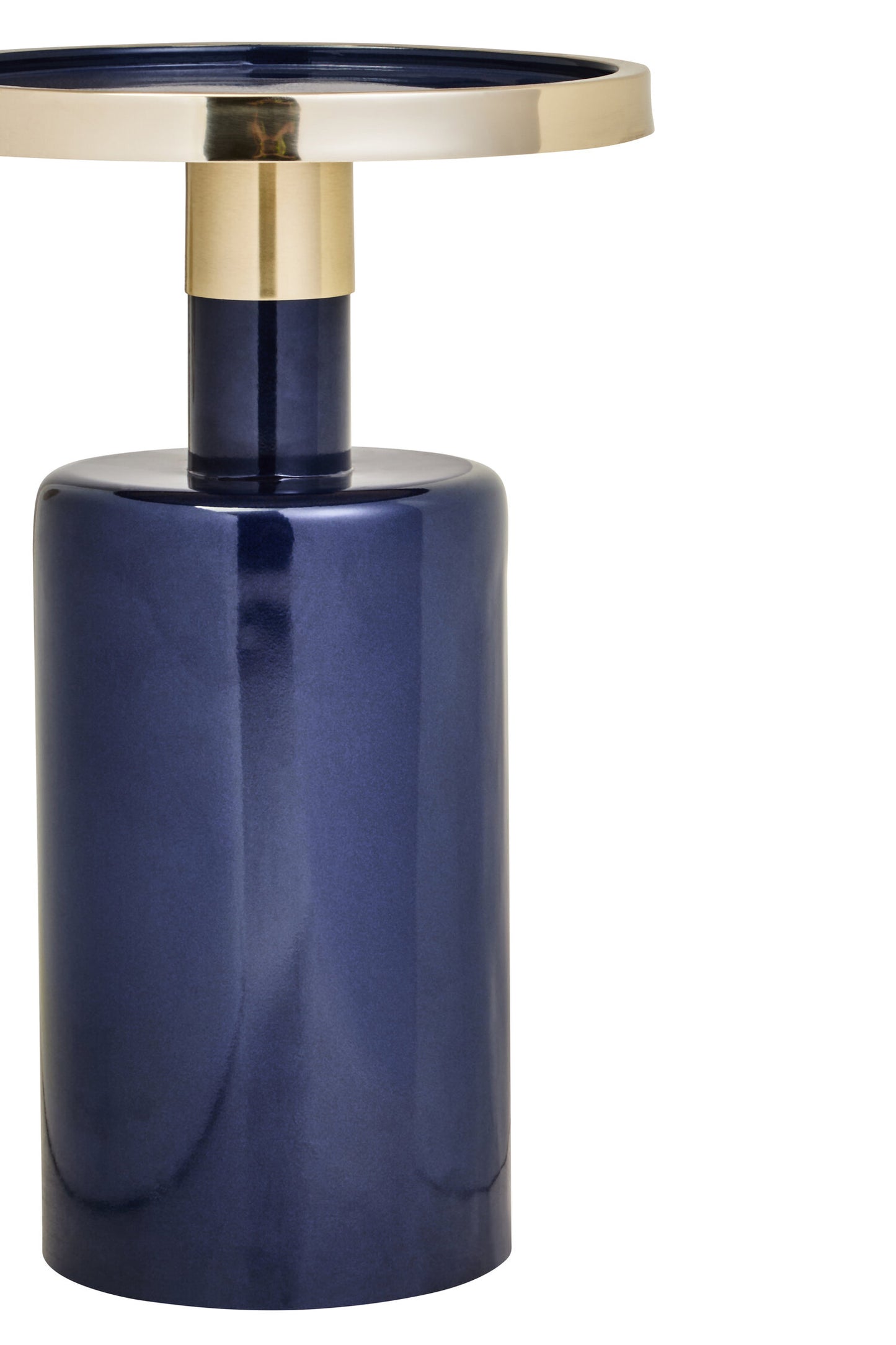 Martini Navy And Gold Side Table