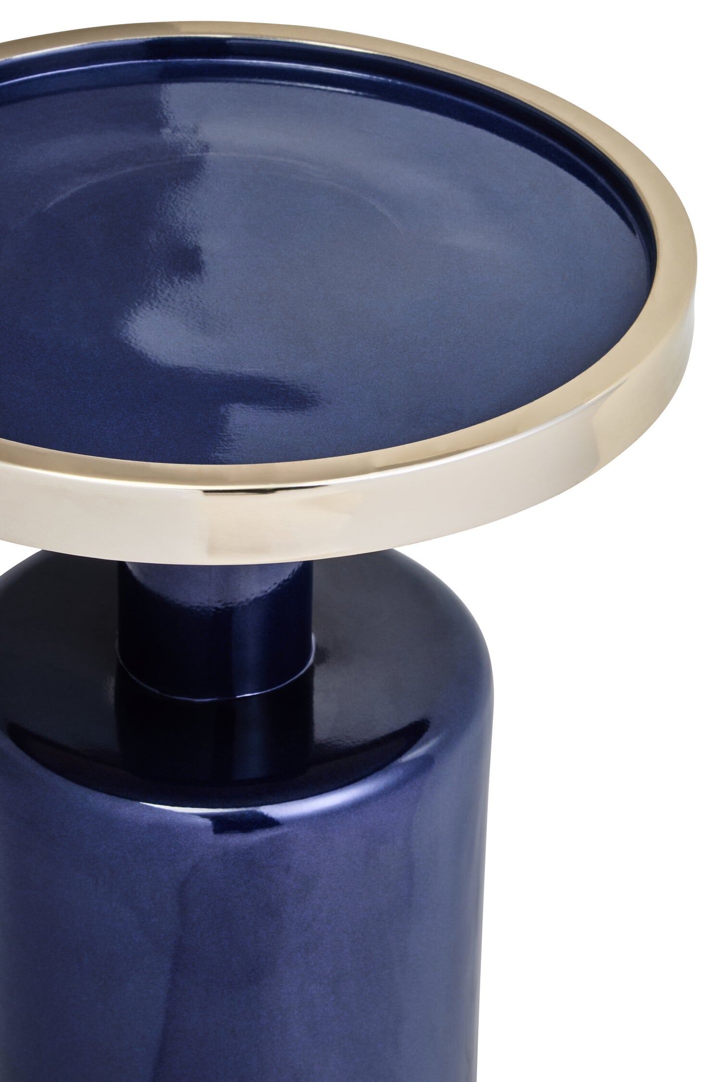 Martini Navy And Gold Side Table