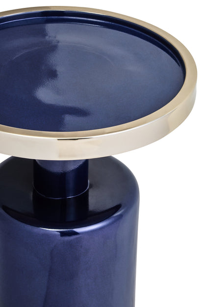 Martini Navy And Gold Side Table