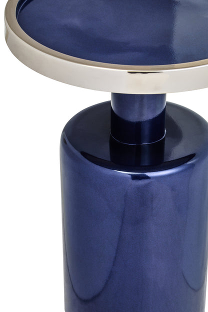 Martini Navy And Gold Side Table