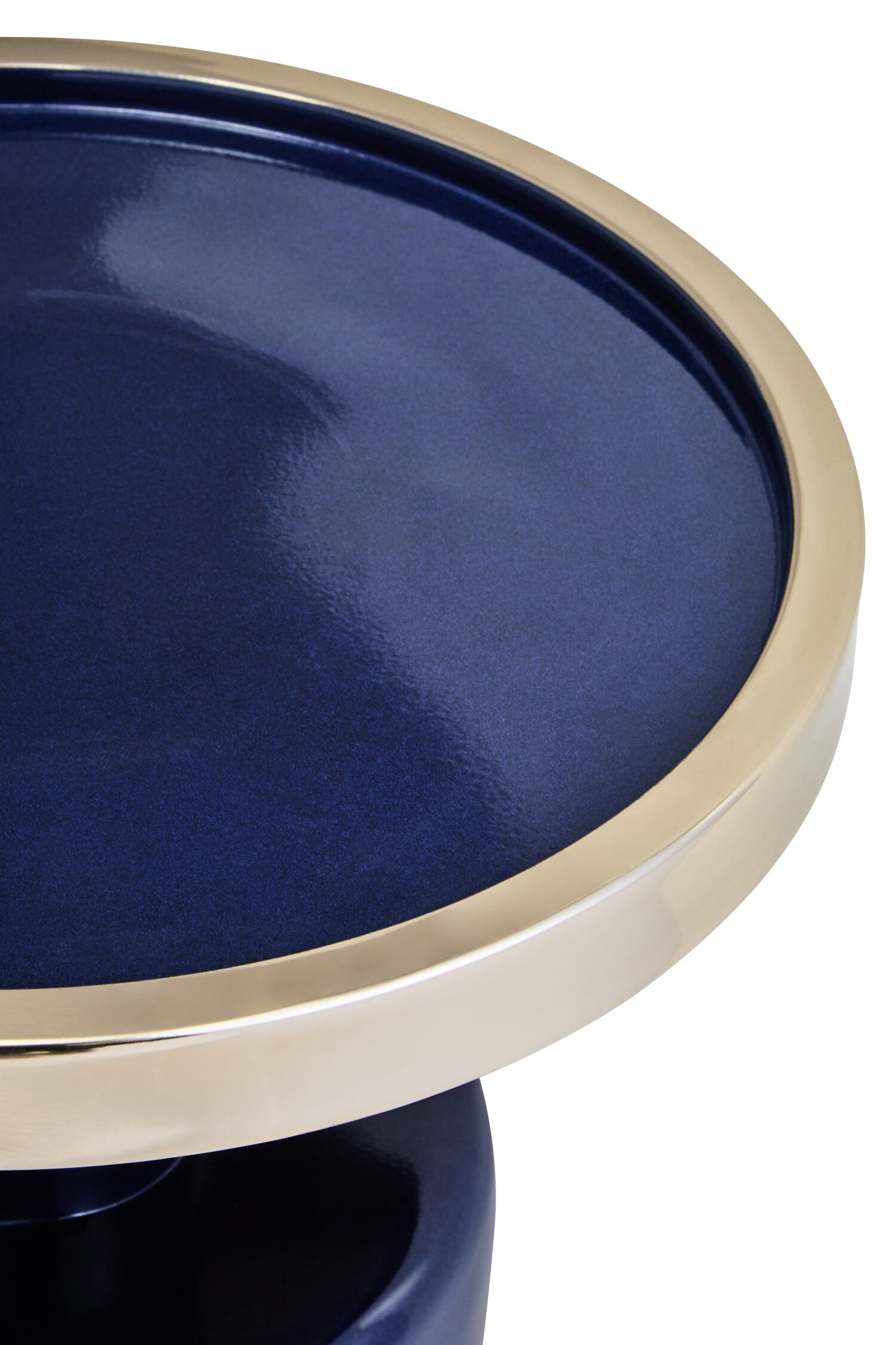 Martini Navy And Gold Side Table