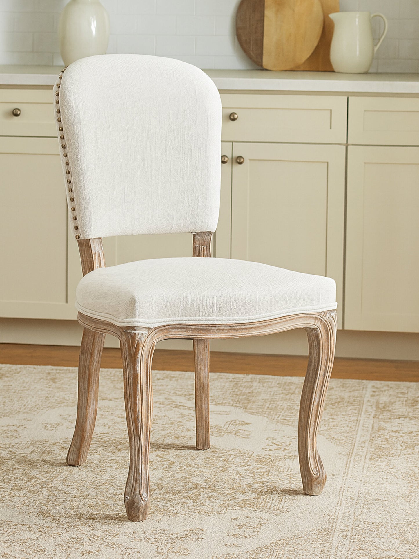Davenport Ivory Linen Dining Chair