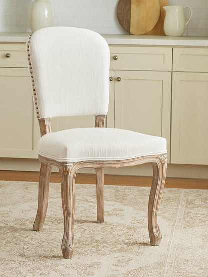 Davenport Ivory Linen Dining Chair