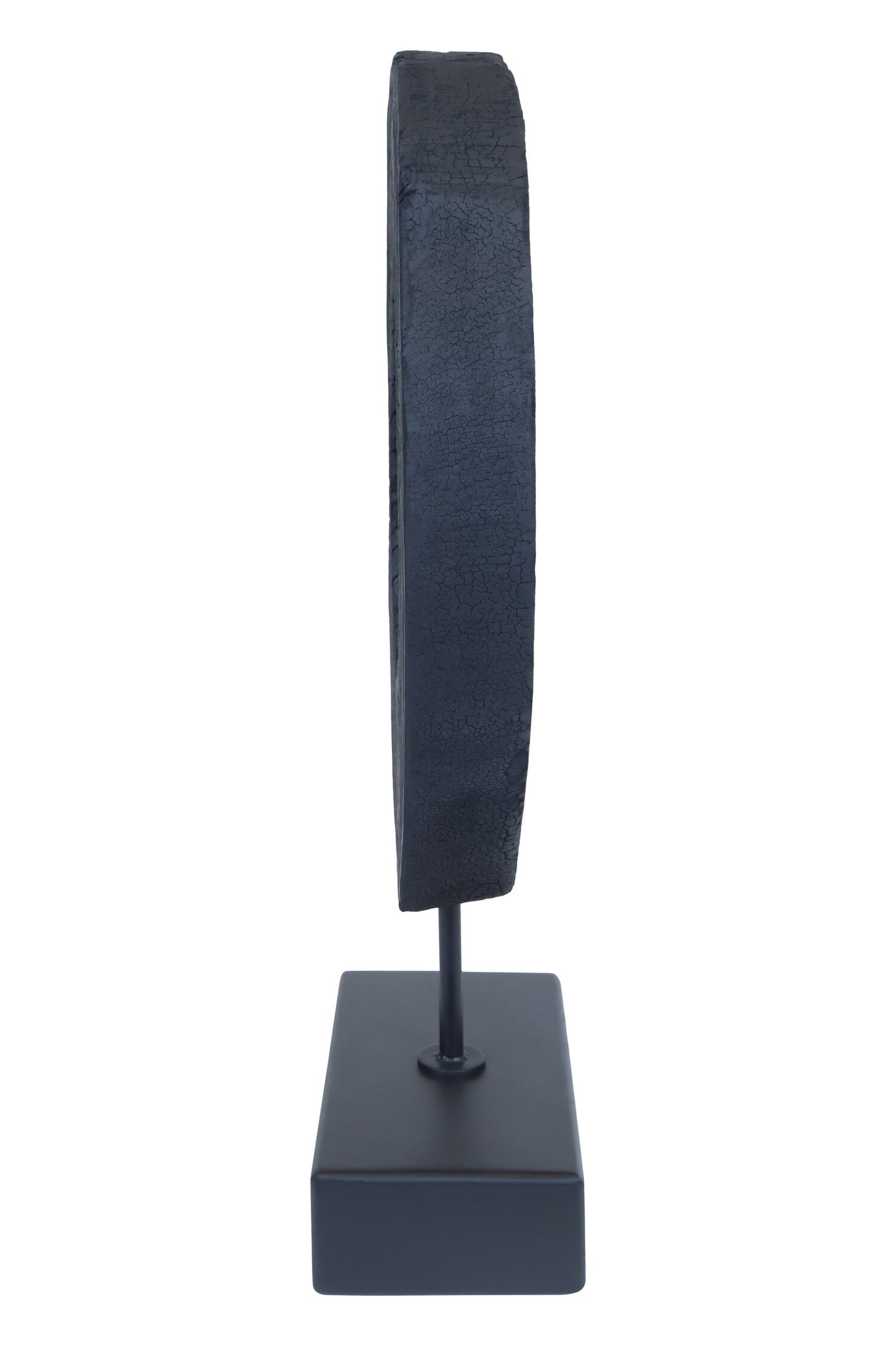 Luxe Decor Small Rustic Mango Wood Sculpture on Stand