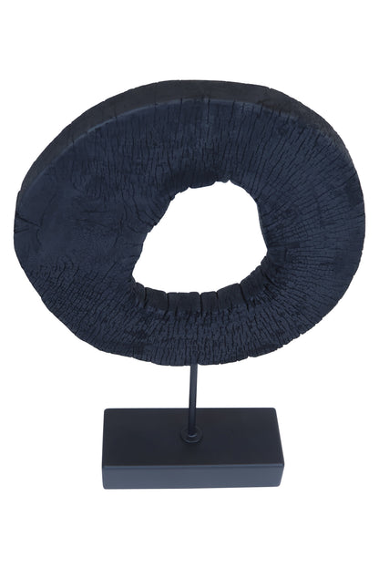 Luxe Decor Large Rustic Mango Wood Sculpture on Stand
