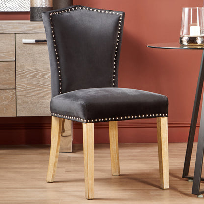 Davenport Luxe Black Dining Chair