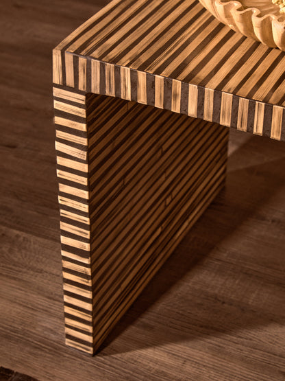 Argentina Bamboo Inlay Side Table