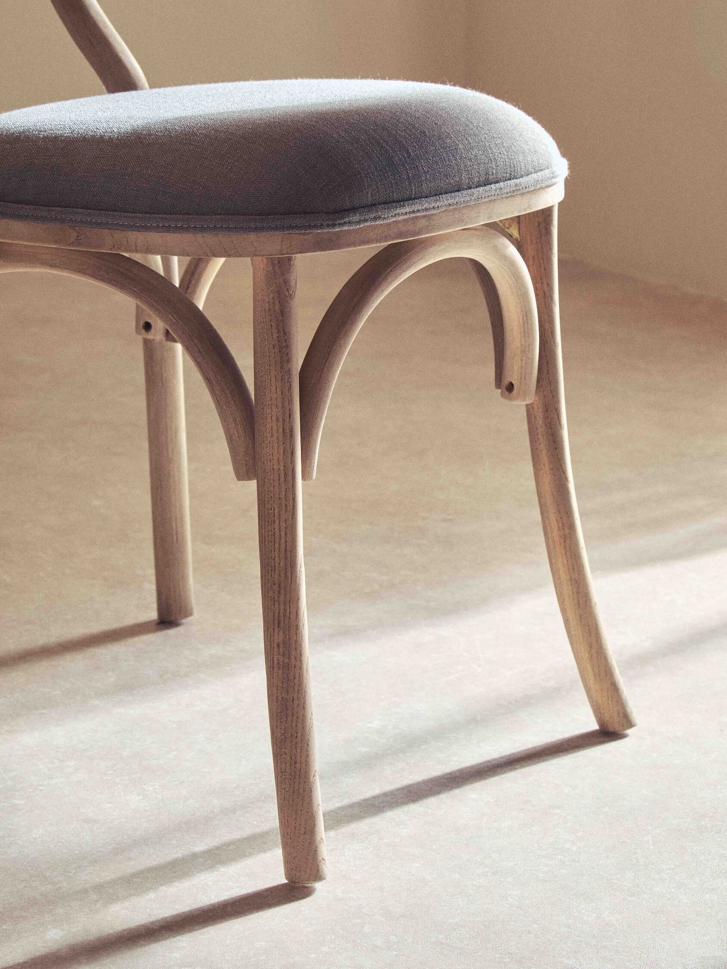Fiji Grey Wash Elm Wood Dining Chair