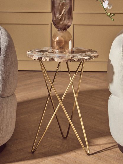 Helena Table with Agate Top