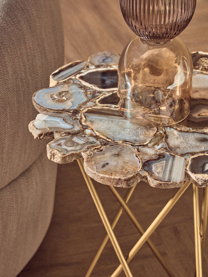 Helena Table with Agate Top