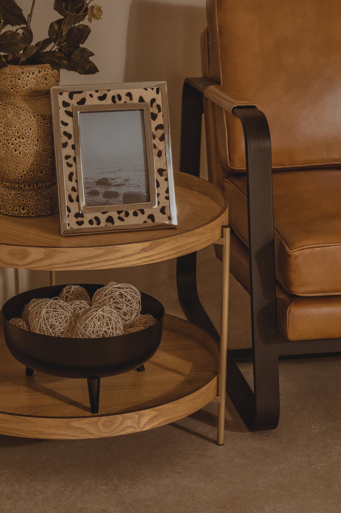 Sherman Two Tier Side Table