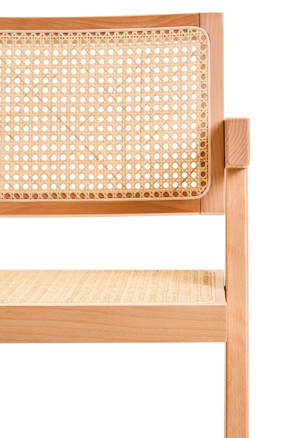 Fiji Natural Cane and Beech Wood Dining Chair
