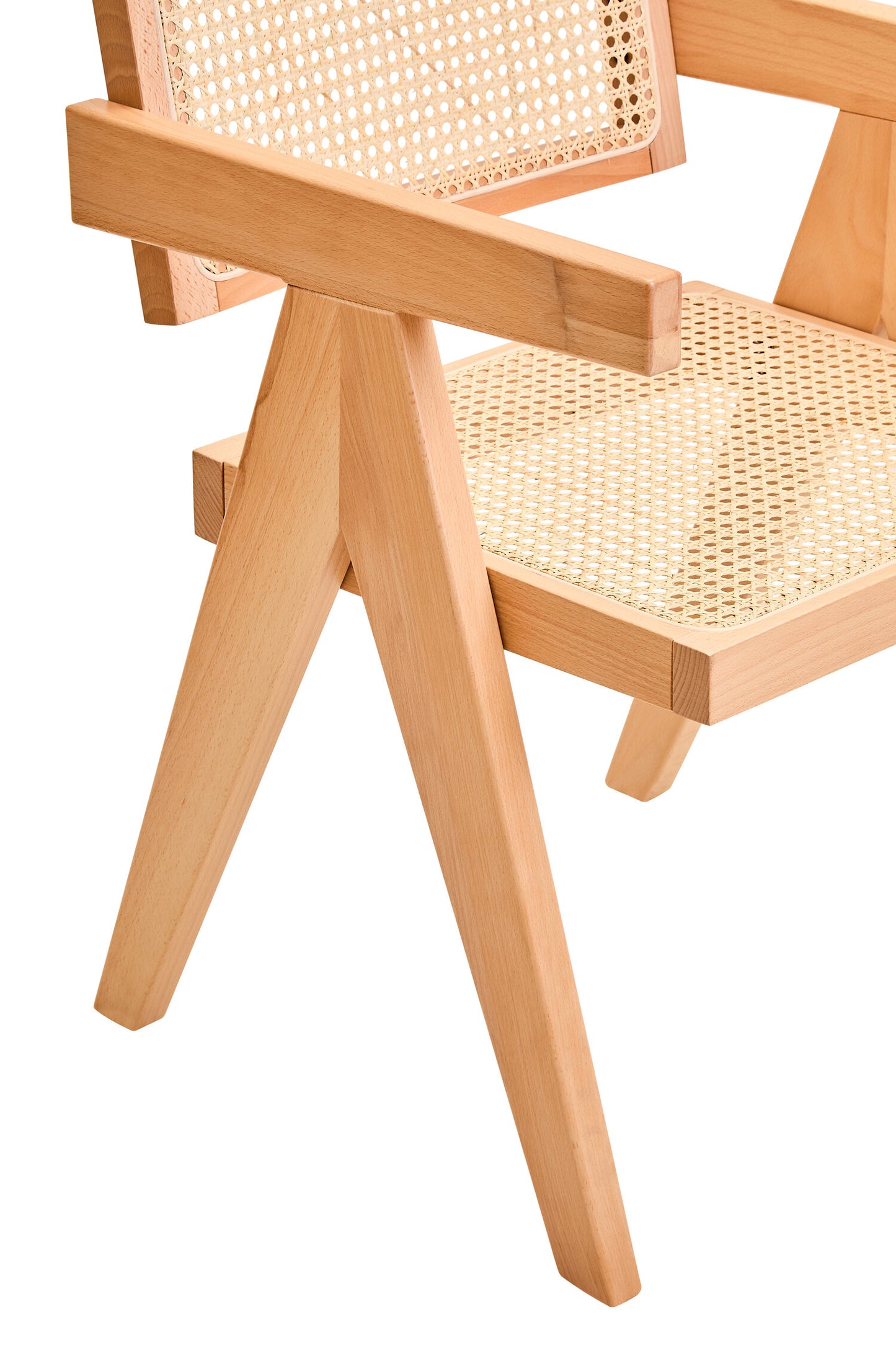 Fiji Natural Cane and Beech Wood Dining Chair