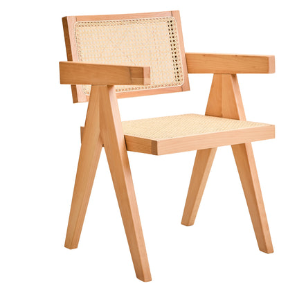 Fiji Natural Cane and Beech Wood Dining Chair