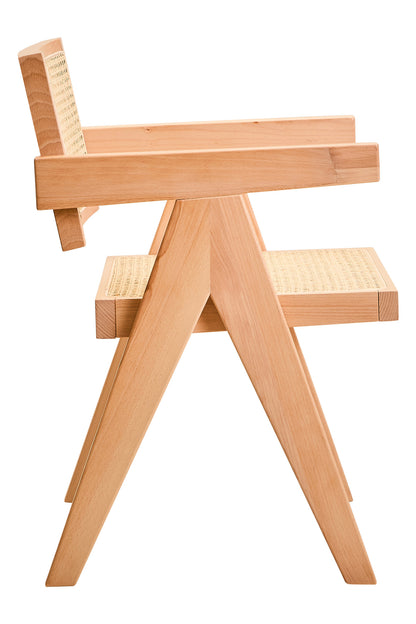 Fiji Natural Cane and Beech Wood Dining Chair