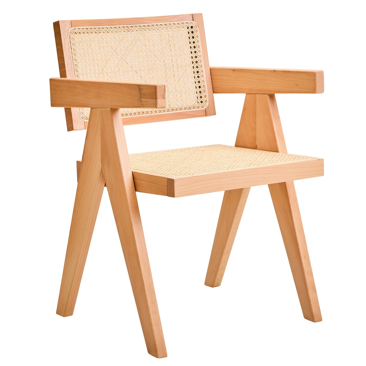 Fiji Natural Cane and Beech Wood Dining Chair