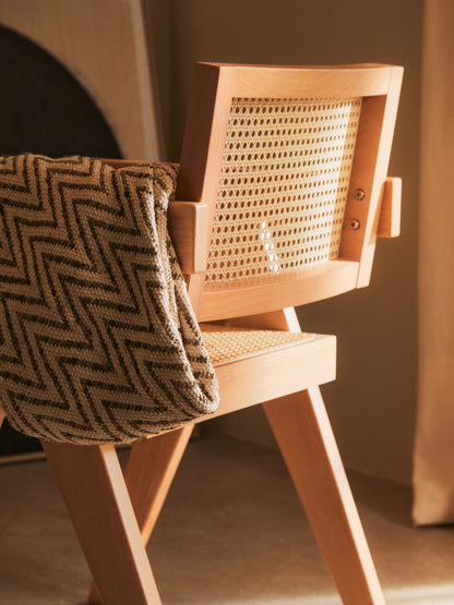 Fiji Natural Cane and Beech Wood Dining Chair