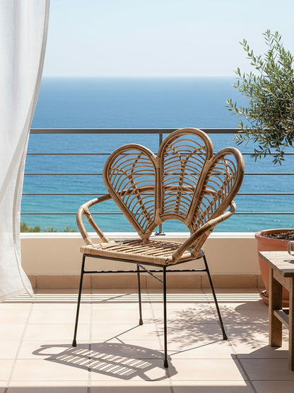 Koh Lanta Natural Rattan Armchair