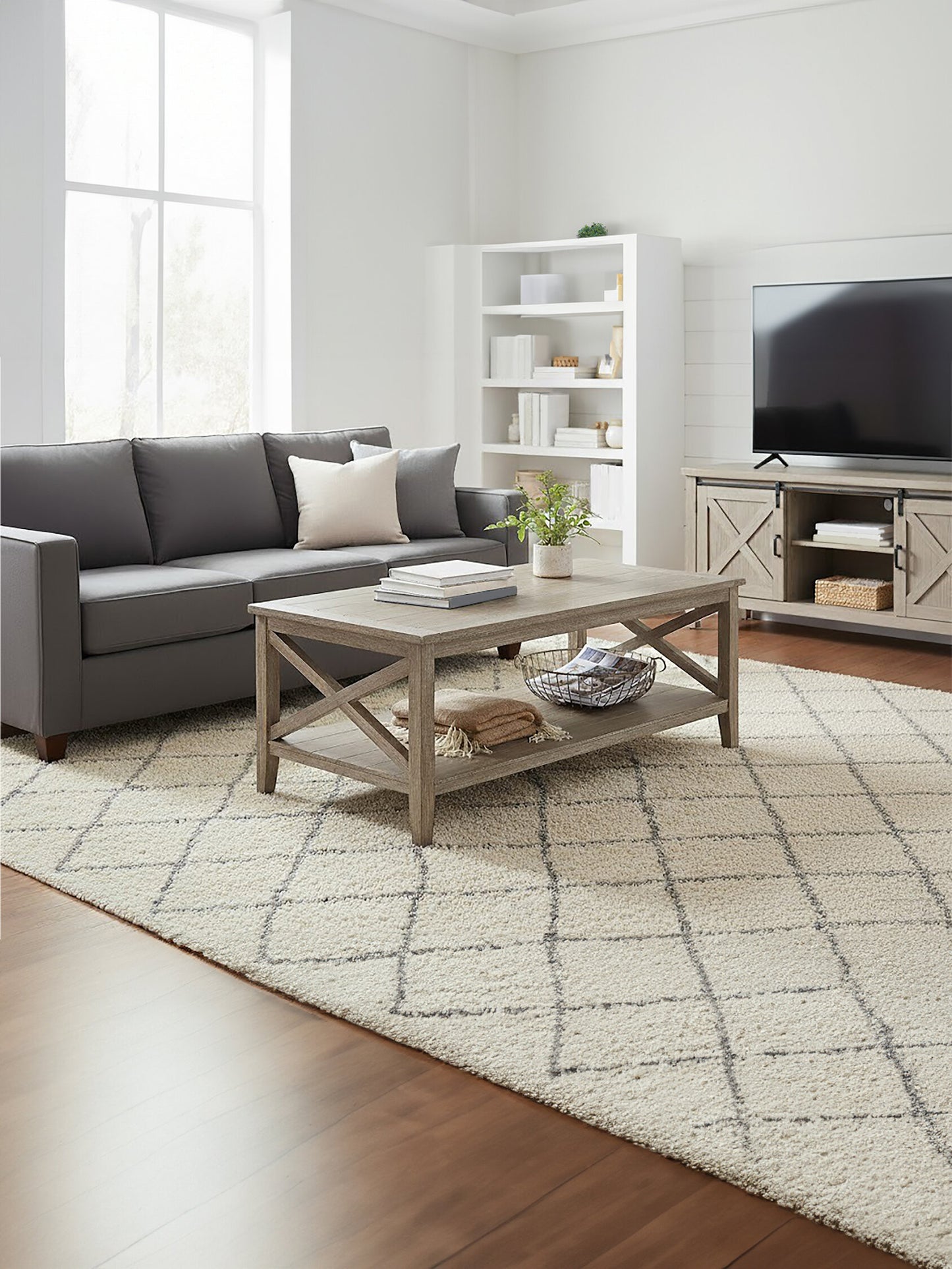 Cambridge Natural Pine Wood Coffee Table