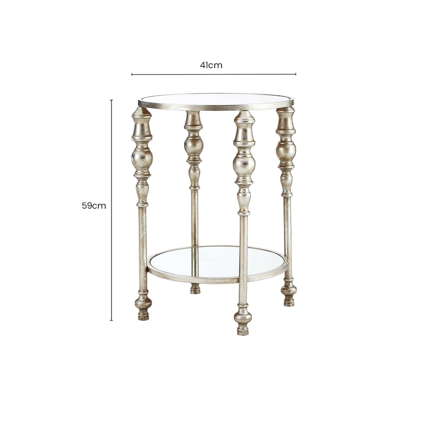 Bellvue Luxe Two Tier Side Table