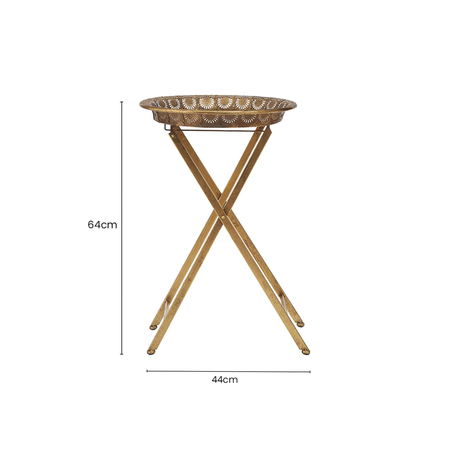 Gina Folding Tray Table