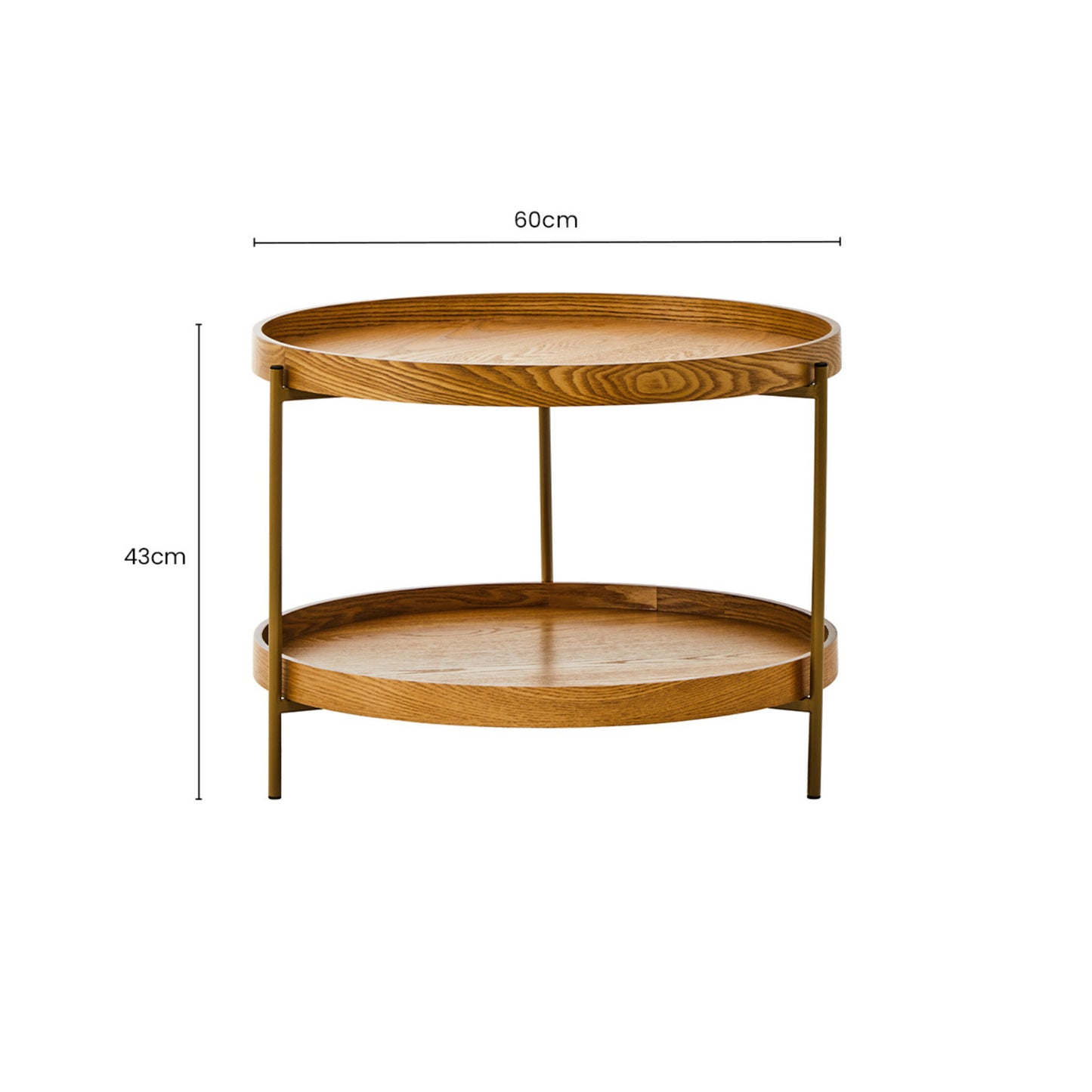 Sherman Two Tier Side Table