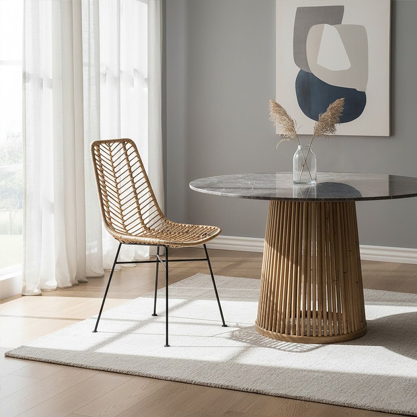 Koh Lanta Jawit Natural Rattan Accent Chair