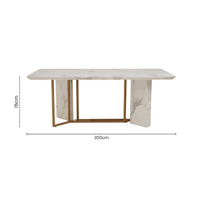 Santorini Rectangular Dining Table