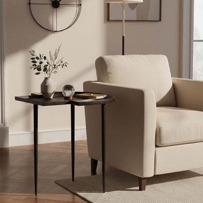 Arden Bronze Top Side Table