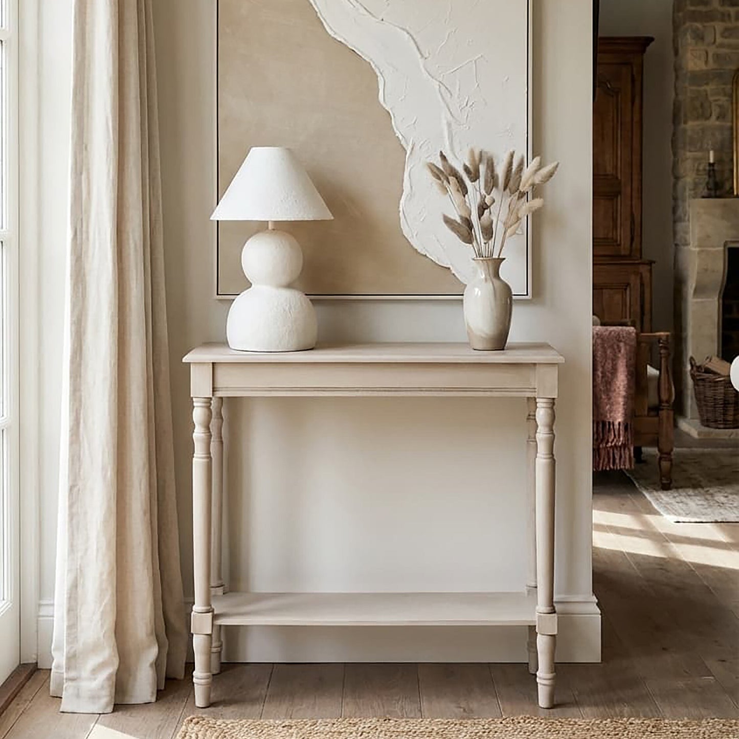 Cambridge Vintage Grey Console Table