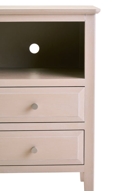 Cambridge Taupe 2-Drawer Wooden Bedside