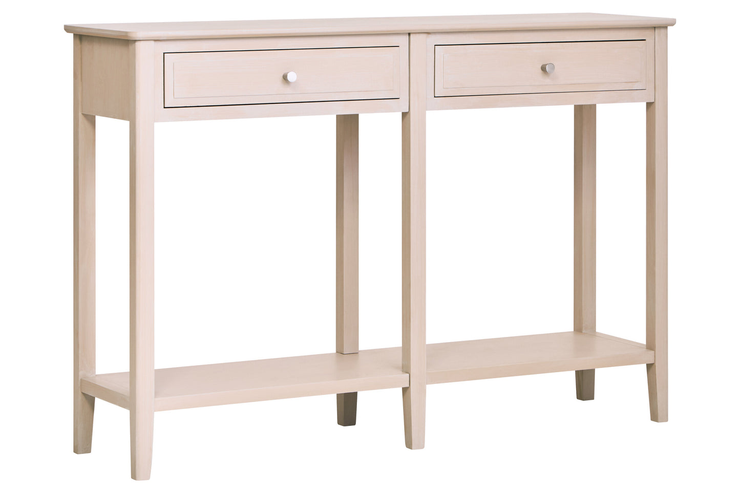 Cambridge Taupe 2-Drawer Wooden Console Table