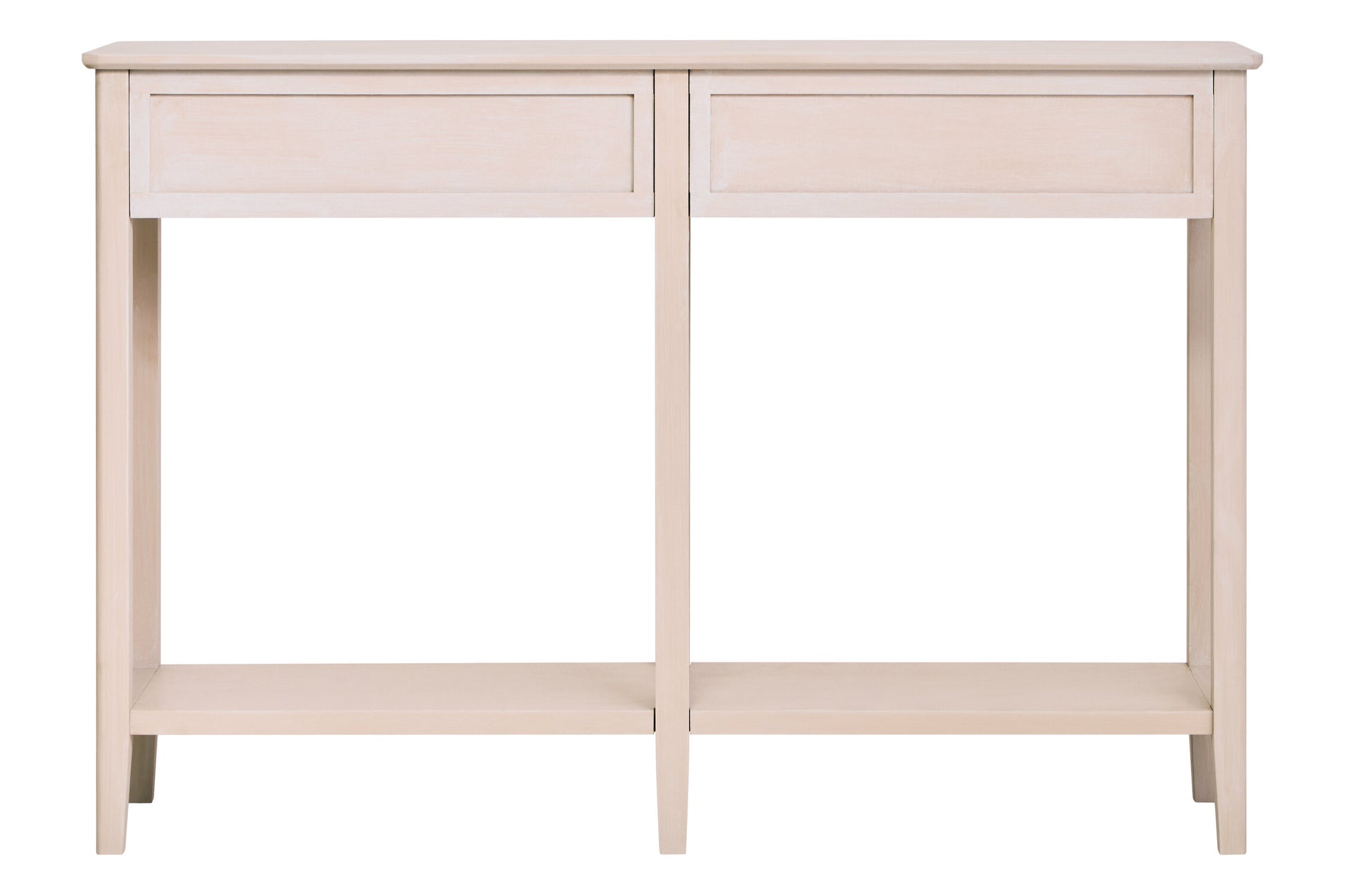 Cambridge Two Drawer Taupe Wooden Console Table | Bali & Blue
