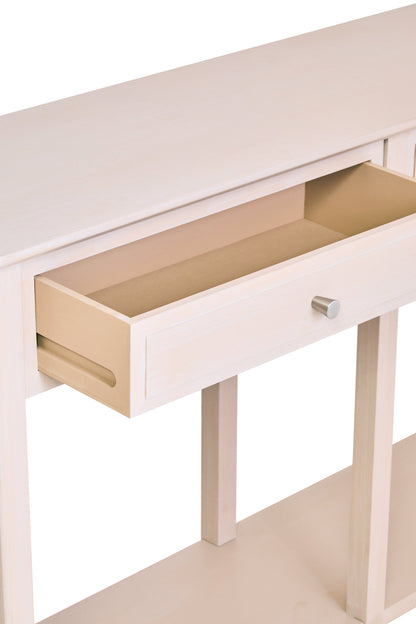 Cambridge Taupe 2-Drawer Wooden Console Table