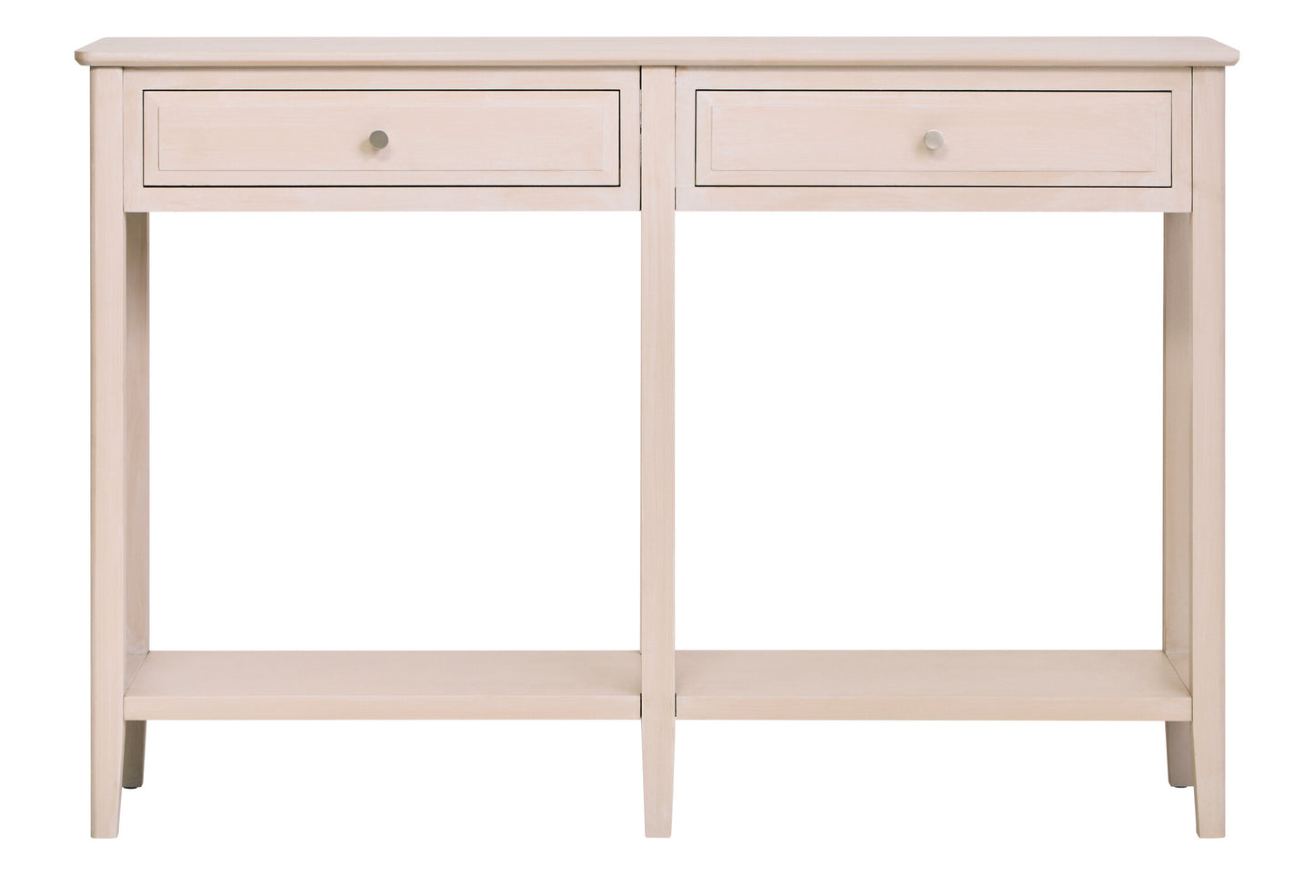 Cambridge Taupe 2-Drawer Wooden Console Table