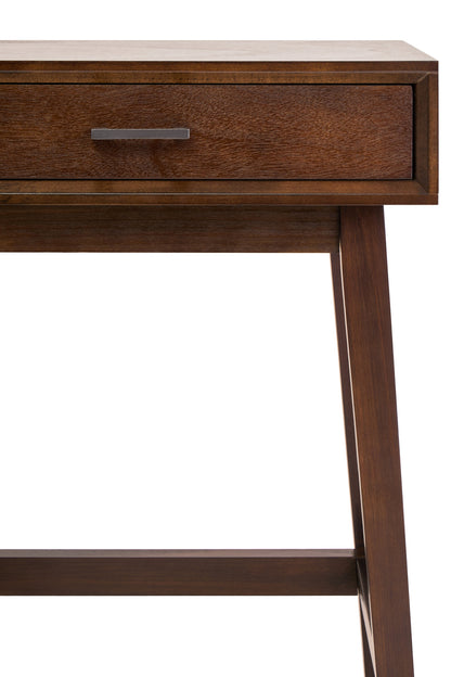 Cambridge One Drawer Walnut Wood Finish Side Table