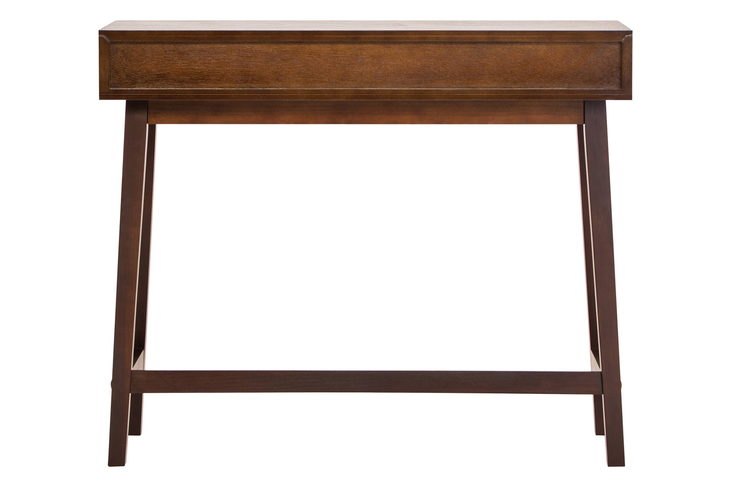 Cambridge 2 Drawer Walnut Finish Wood Console Table