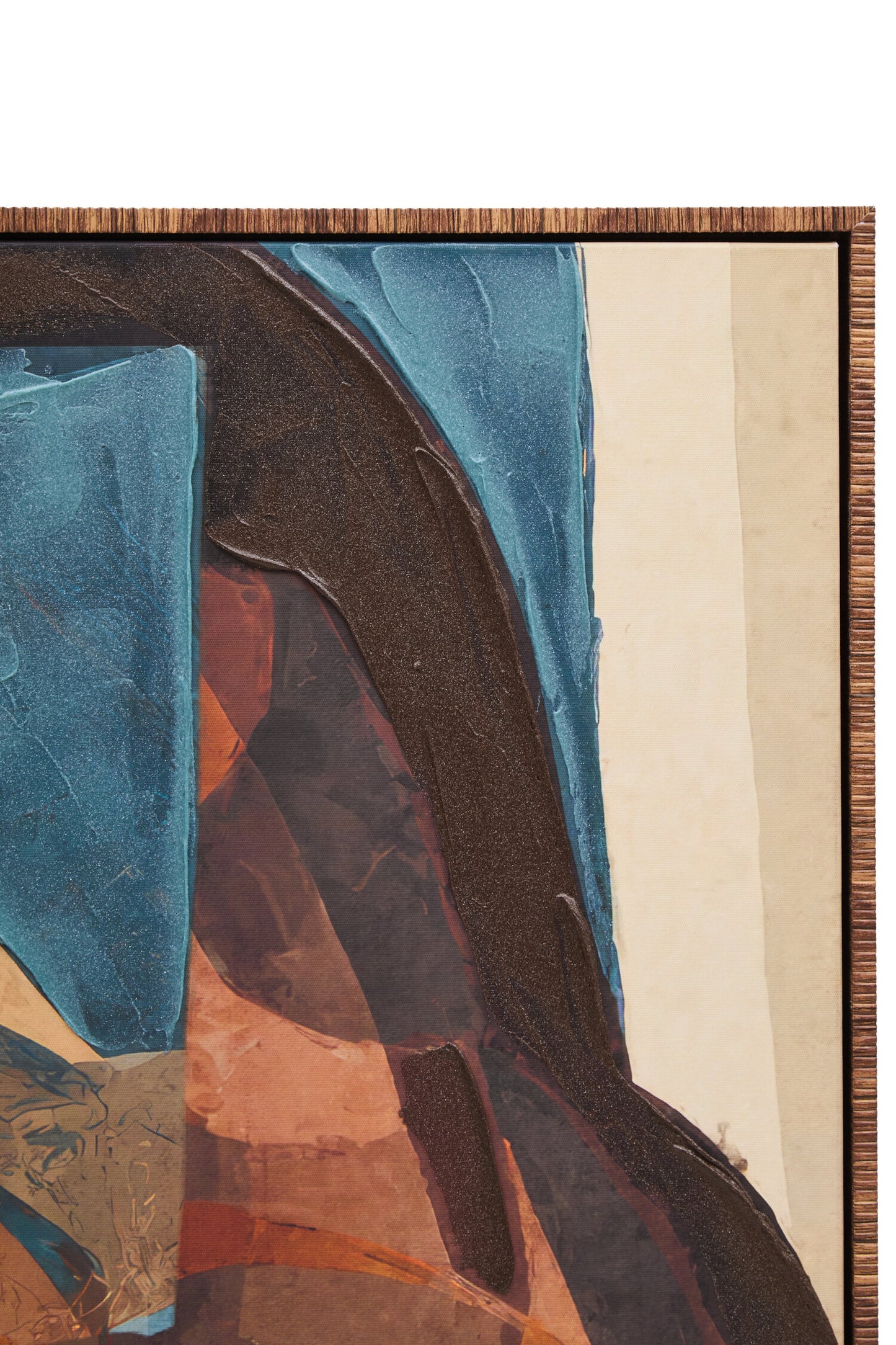 Galleria Abstract Face Textured Wall Art