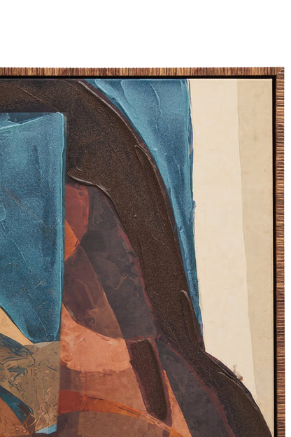 Galleria Abstract Face Textured Wall Art